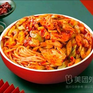 Jiang Xiao La · Xinjiang Stir-Fried Rice Noodles