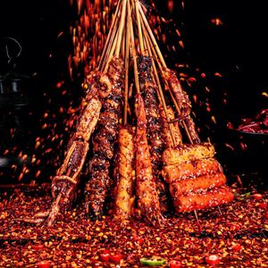 Yue Qian Wei · Traditional Beef Skewers (Shishang Tianhe Main Store)