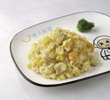 Sunshine Cod and Asparagus Risotto