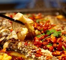 Half Fish in Iron Pot