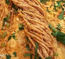 Spring roll wrapped in thin pancake