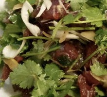 Grilled Meat on Iron Skillet