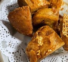 Fried Sesame Flatbread