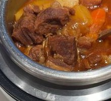 Beef Shank with Potatoes and Carrots