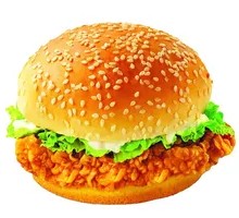 McRice Fried Chicken Burger
