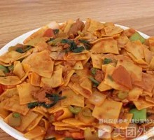 Xinjiang Noodle Strips Stir-Fry
