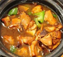 Stewed Chicken with Brown Sauce