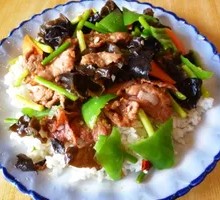 Pan-fried Pork Rice Bowl