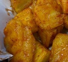 Yunnan Potatoes with Crispy Rice Cake