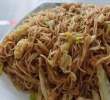 Egg and Sausage Fried Noodles