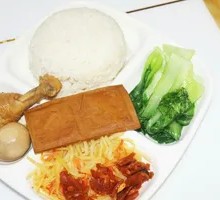 Braised Chicken Leg Rice