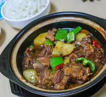 Braised Pork Rib Rice