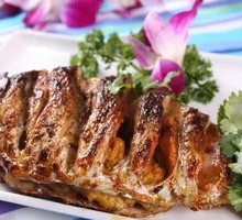 Grilled Crucian Carp