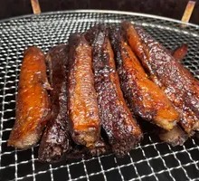 Freshly Baked Beef Jerky with Marbled Fat