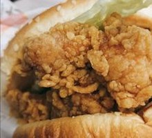 Spicy Chicken Leg Burger