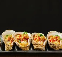Grilled Fresh Laishan Oysters
