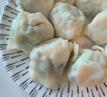 Cucumber Egg Shrimp Dumplings