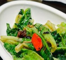 Braised Tofu Paste with Eel and Pak Choi