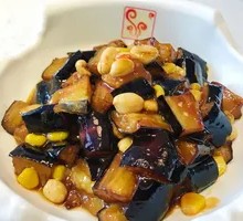 Braised Corn and Eggplant