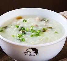 Century Egg and Pork Porridge