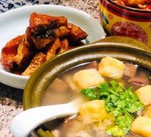 Duck Blood and Vermicelli Hot Pot