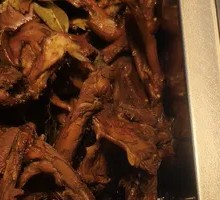 Braised Duck Neck Bones