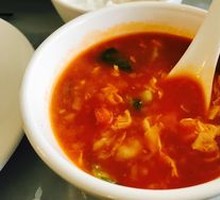 Tomato Dumpling Soup