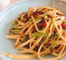 Bamboo Shoots with Beef Strips