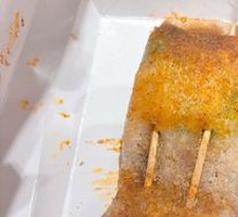 Beef-wrapped roasted tofu skin