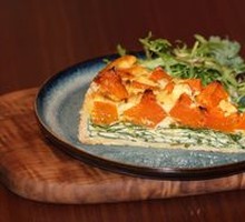 Pumpkin Feta Cheese Tart