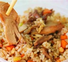 Duck Leg Fried Rice