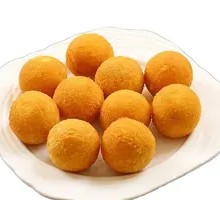 Fried Taro and Sweet Potato Balls