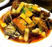 Glutinous Rice Cake with Crab