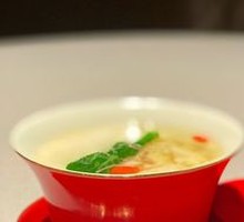 Chicken Bean Curd in Broth