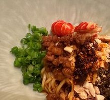 Mapo Shrimp with Yibin Noodles