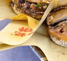 Beef-filled flatbread