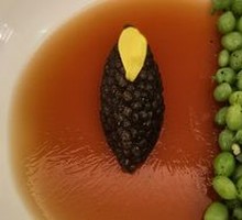 Lobster Terrine with Green Peas and Caviar