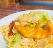 Crispy Naan Stir-Fried with White Lotus Seeds