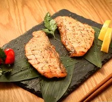 Grilled Salmon Steak