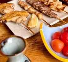 Chicken Skewer Platter