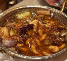 Extra Virgin Olive Oil Simmered Shrimp