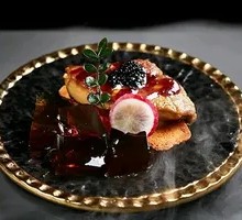 Pan-Seared Foie Gras with Vinegar Gel