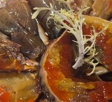 Sauced Blue Crab