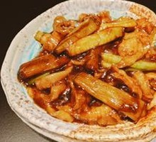 Scallion Braised Fish Maw