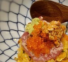 Crab and Sea Urchin Rice Bake
