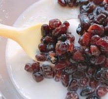 Red Bean Double-Layer Milk Pudding
