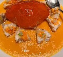 Egg Steamed Blue Crab