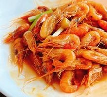 Stir-fried Small River Shrimp
