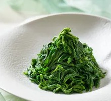 Cold-mixed mulberry leaf tips