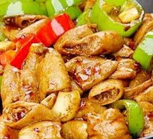 Spicy Pork Intestines Stir-fry